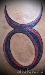 Фото тату телец для статьи про значение татуировки с рисунком телец - tatufoto.ru - 41