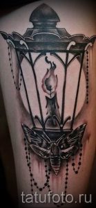 Фото тату фонарь для статьи про значение татуировки с фонарем - tatufoto.ru - 2