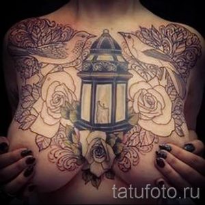 Фото тату фонарь для статьи про значение татуировки с фонарем - tatufoto.ru - 3