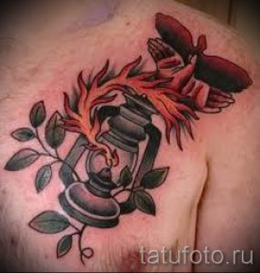 Фото тату фонарь для статьи про значение татуировки с фонарем - tatufoto.ru - 13