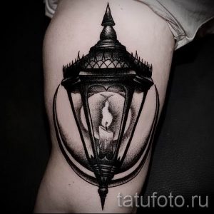 Фото тату фонарь для статьи про значение татуировки с фонарем - tatufoto.ru - 27