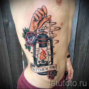 Фото тату фонарь для статьи про значение татуировки с фонарем - tatufoto.ru - 41