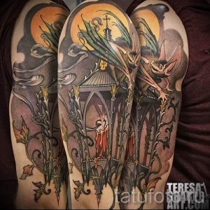 Фото тату фонарь для статьи про значение татуировки с фонарем - tatufoto.ru - 42