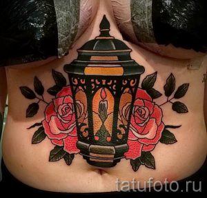 Фото тату фонарь для статьи про значение татуировки с фонарем - tatufoto.ru - 44