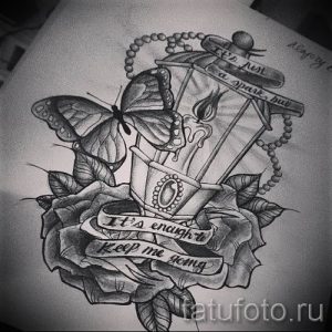 Фото тату фонарь для статьи про значение татуировки с фонарем - tatufoto.ru - 46