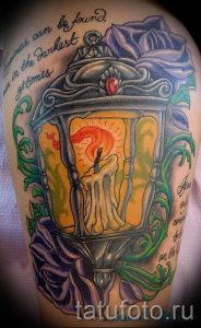 Фото тату фонарь для статьи про значение татуировки с фонарем - tatufoto.ru - 47