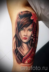 тату гейша фото для статьи про значение татуировки с гейшей - tatufoto.ru - 21
