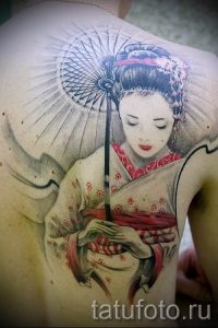 тату гейша фото для статьи про значение татуировки с гейшей - tatufoto.ru - 22