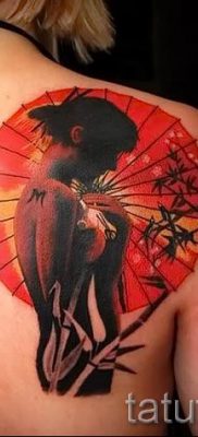 тату гейша фото для статьи про значение татуировки с гейшей — tatufoto.ru — 53