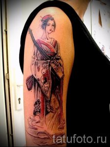 тату гейша фото для статьи про значение татуировки с гейшей - tatufoto.ru - 64