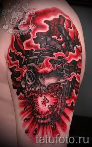 тату граната фото готовой татуировки для статьи про значение тату - tatufoto.ru 30
