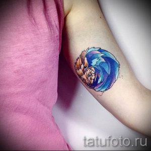 тату ежик фото - примеры для статьи про значение тату еж - tatufoto.ru - 22