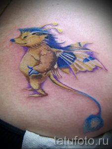 тату ежик фото - примеры для статьи про значение тату еж - tatufoto.ru - 36