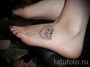 тату ежик фото - примеры для статьи про значение тату еж - tatufoto.ru - 37