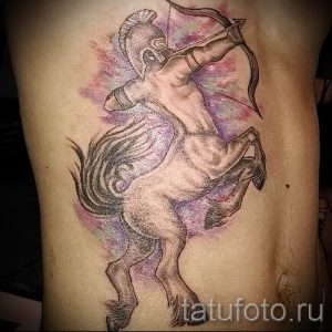 тату кентавр фото - пример для статьи про значение татуировки кентавр - tatufoto.ru - 5