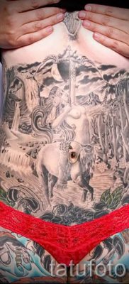 тату кентавр фото — пример для статьи про значение татуировки кентавр — tatufoto.ru — 9