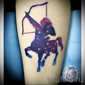 тату кентавр фото - пример для статьи про значение татуировки кентавр - tatufoto.ru - 10
