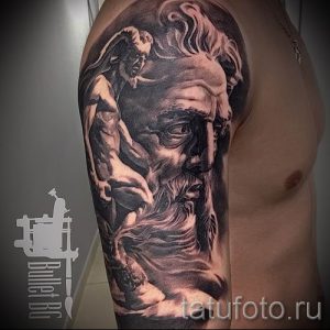 тату кентавр фото - пример для статьи про значение татуировки кентавр - tatufoto.ru - 13