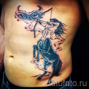 тату кентавр фото - пример для статьи про значение татуировки кентавр - tatufoto.ru - 21