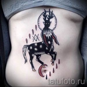 тату кентавр фото - пример для статьи про значение татуировки кентавр - tatufoto.ru - 23