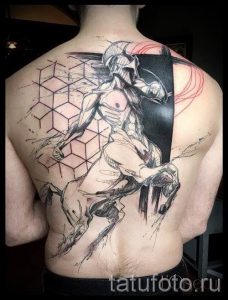 тату кентавр фото - пример для статьи про значение татуировки кентавр - tatufoto.ru - 24