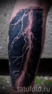 тату молния фото для стати про значение татуировки - tatufoto.ru - 17