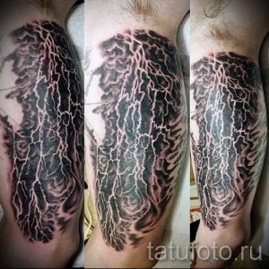 тату молния фото для стати про значение татуировки - tatufoto.ru - 27