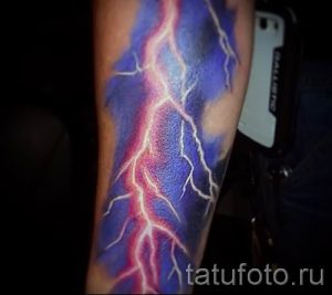 тату молния фото для стати про значение татуировки - tatufoto.ru - 28