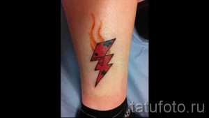 тату молния фото для стати про значение татуировки - tatufoto.ru - 29
