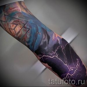 тату молния фото для стати про значение татуировки - tatufoto.ru - 30