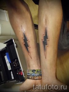 тату молния фото для стати про значение татуировки - tatufoto.ru - 36