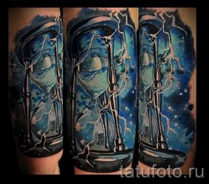 тату молния фото для стати про значение татуировки - tatufoto.ru - 38