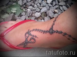 тату ножницы фото пример для статьи про значение рисунка татуировки - tatufoto.ru - 16