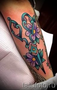 тату ножницы фото пример для статьи про значение рисунка татуировки - tatufoto.ru - 30