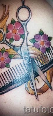 тату ножницы фото пример для статьи про значение рисунка татуировки — tatufoto.ru — 34