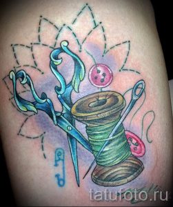 тату ножницы фото пример для статьи про значение рисунка татуировки - tatufoto.ru - 39