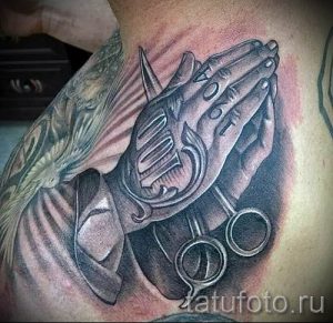 тату ножницы фото пример для статьи про значение рисунка татуировки - tatufoto.ru - 40