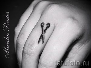 тату ножницы фото пример для статьи про значение рисунка татуировки - tatufoto.ru - 40