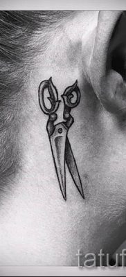 тату ножницы фото пример для статьи про значение рисунка татуировки — tatufoto.ru — 44