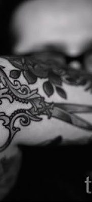 тату ножницы фото пример для статьи про значение рисунка татуировки — tatufoto.ru — 53
