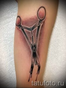 тату ножницы фото пример для статьи про значение рисунка татуировки - tatufoto.ru - 55