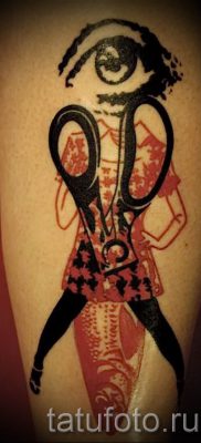 тату ножницы фото пример для статьи про значение рисунка татуировки — tatufoto.ru — 56