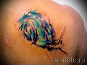 тату улитка фото - пример тату для статьи про значение татуировки - tatufoto.ru - 13