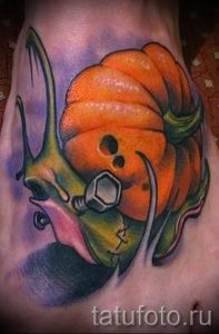 тату улитка фото - пример тату для статьи про значение татуировки - tatufoto.ru - 32