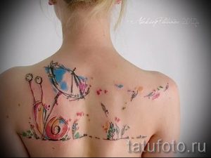 тату улитка фото - пример тату для статьи про значение татуировки - tatufoto.ru - 37