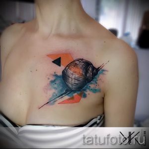 тату улитка фото - пример тату для статьи про значение татуировки - tatufoto.ru - 51