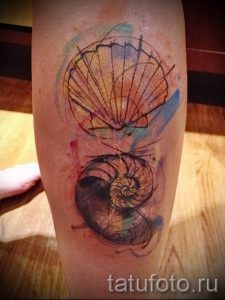 тату улитка фото - пример тату для статьи про значение татуировки - tatufoto.ru - 60