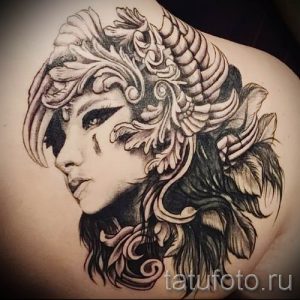 татуировка Валькирия на фото для статьи про значение тату - tatufoto.ru - 4