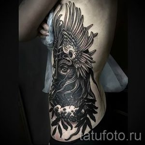 татуировка Валькирия на фото для статьи про значение тату - tatufoto.ru - 8