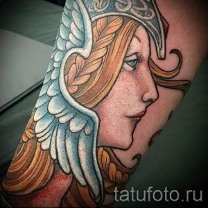 татуировка Валькирия на фото для статьи про значение тату - tatufoto.ru - 11